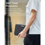 ESR iPad A16 Manyetik Klavyeli K�l�f (11/10.9 in�)-Black
