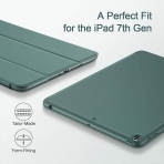 ESR iPad Kalem Blmeli Klf (10.2 in)(7. Nesil)-Green