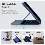 ESR iPad Pro 3/4.Nesil Manyetik Standl Klf(11 in)-Blue