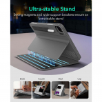 ESR iPad Pro 3/4.Nesil Manyetik Standl Klf(11 in)-Grey