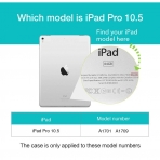 ESR iPad Pro Bumper Klf (10.5 in)-Silver Gray