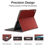 ESR iPad Pro Deri Stand Klf (11in)-Brown