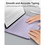 ESR iPad Pro Klavyeli K�l�f(12.9 in�)-Purple