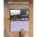 ESR iPad Pro Klavyeli K�l�f(12.9 in�)-Purple