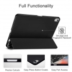 ESR iPad Pro Mermer Desenli Standl Klf (11 in)-Black Marble