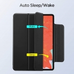 ESR iPad Pro Rebound Manyetik Akll Klf (12.9 in)(4. Nesil)-Black
