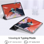 ESR iPad Pro Rebound Manyetik Akll Klf (12.9 in)(4. Nesil)-Black