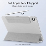 ESR iPad Pro Rebound Manyetik Akıllı Kılıf (12.9 inç)(4. Nesil)-Gray