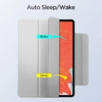 ESR iPad Pro Rebound Manyetik Akll Klf (12.9 in)(4. Nesil)-Gray