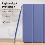 ESR iPad Pro Rebound Manyetik Akll Klf (12.9 in)(4. Nesil)-Lavender