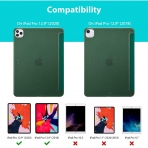 ESR iPad Pro Rebound nce Klf (12.9 in)(4. Nesil)-Dark Green