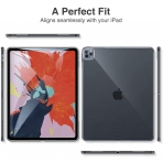 ESR iPad Pro Rebound �effaf K�l�f (12.9 in�)(4.Nesil)-Translucent Black