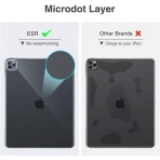 ESR iPad Pro Rebound �effaf K�l�f (12.9 in�)(4.Nesil)-Translucent Black