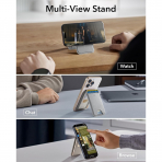 ESR iPhone 17 Manyetik Czdan Stand-Grey