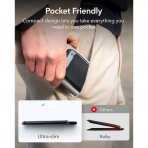 ESR iPhone 17 Manyetik Czdan Stand-Black