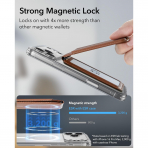 ESR iPhone 17 Manyetik Czdan Stand-Brown