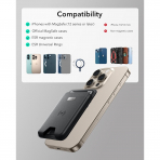 ESR iPhone 17 MagSafe Czdan Stand-Black