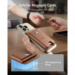 ESR iPhone 17 MagSafe Czdan Stand-Brown