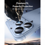 ESR iPhone 18 Pro Kamera Lens Koruyucu-Light Blue