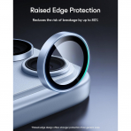 ESR iPhone 18 Pro Kamera Lens Koruyucu-Light Blue