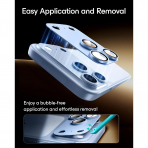 ESR iPhone 18 Pro Kamera Lens Koruyucu-Light Blue