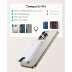 ESR iPhone Uyumlu Manyetik Czdan -White