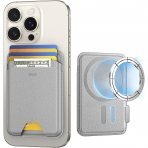 ESR iPhone Uyumlu Manyetik Czdan -Grey