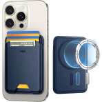 ESR iPhone Uyumlu Manyetik Czdan -Dark Blue