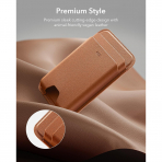 ESR iPhone Uyumlu Manyetik Czdan -Brown