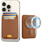 ESR iPhone Uyumlu Manyetik Czdan -Brown
