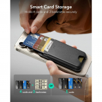 ESR iPhone Uyumlu Manyetik Czdan -Black