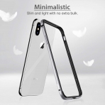 ESR iPhone XS Max Metal Bumper Klf-Silver