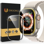 EWUONU Apple Watch Ultra 2.Nesil Ekran Koruyucu-Yellow Titanium