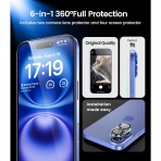 EZ-GLAZ iPhone 16 Plus Privacy Ekran Koruyucu