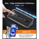 EZ-GLAZ iPhone 16 Plus Privacy Ekran Koruyucu