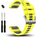 EZMVZKU Garmin Fenix 7S/6S/5S Kay-Yellow