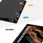 E NET-CASE Galaxy Tab S8 Ultra K�l�f (14.6 in�)-Black