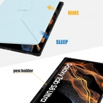 E NET-CASE Galaxy Tab S8 Ultra Klf (14.6 in)-Sky Blue