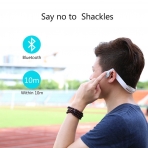 Ear Shield Kablosuz Bluetooth Ense Tipi Kulaklk-White
