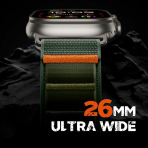 Easuny Apple Watch 10 42mm Alpine Kay-Green