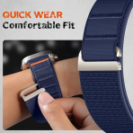 Easuny Apple Watch 10 42mm Alpine Kay-Blue