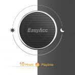 EasyAcc Mini 2 Bluetooth 4.1 Tanabilir Hoparlr-Silver