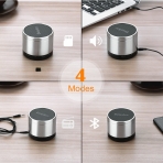 EasyAcc Mini 2 Bluetooth 4.1 Tanabilir Hoparlr-Silver