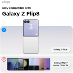 Elago Galaxy Z Fold 8 �nce Sert Polikarbon K�l�f