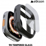 Elkson Quattro Max Apple Watch Ultra 2.Nesil Ekran Koruyucu (49mm)-Orange