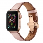 EloBeth Apple Watch Deri Kay (38/40mm)-Pink Strap Rose Gold Clasp