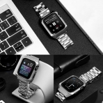 EloBeth Apple Watch Metal Kay (44mm)-Silver