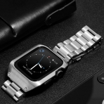 EloBeth Apple Watch Metal Kay (44mm)-Silver