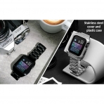 EloBeth Apple Watch Metal Kay (44mm)-Black