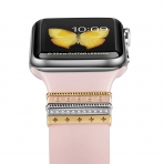 Elobeth Apple Watch Metal Tokal Kay (38/40mm)-Pink